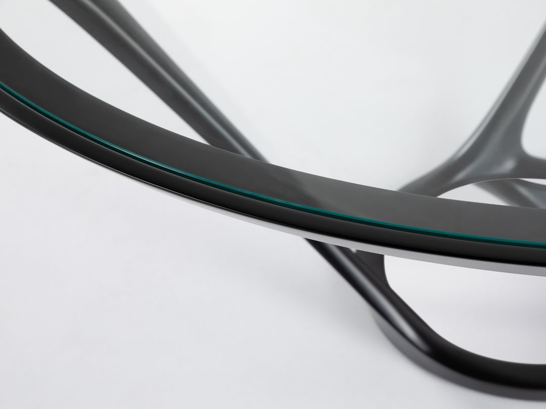 Ora Ito Dining Table Matte Black Lacquer Table Roche Bobois   