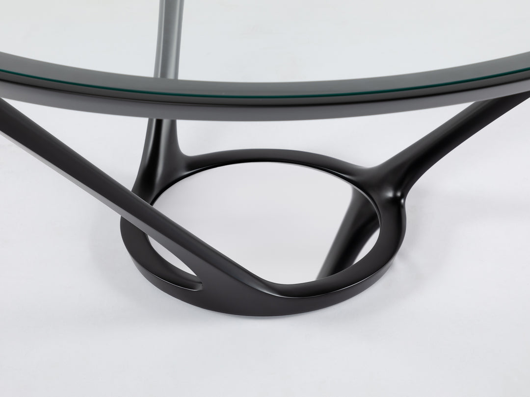 Ora Ito Dining Table Matte Black Lacquer Table Roche Bobois   