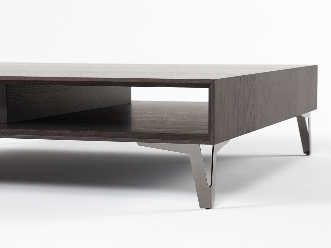Scenario 2 Cocktail Table Oak Grey Coffee Table Roche Bobois   