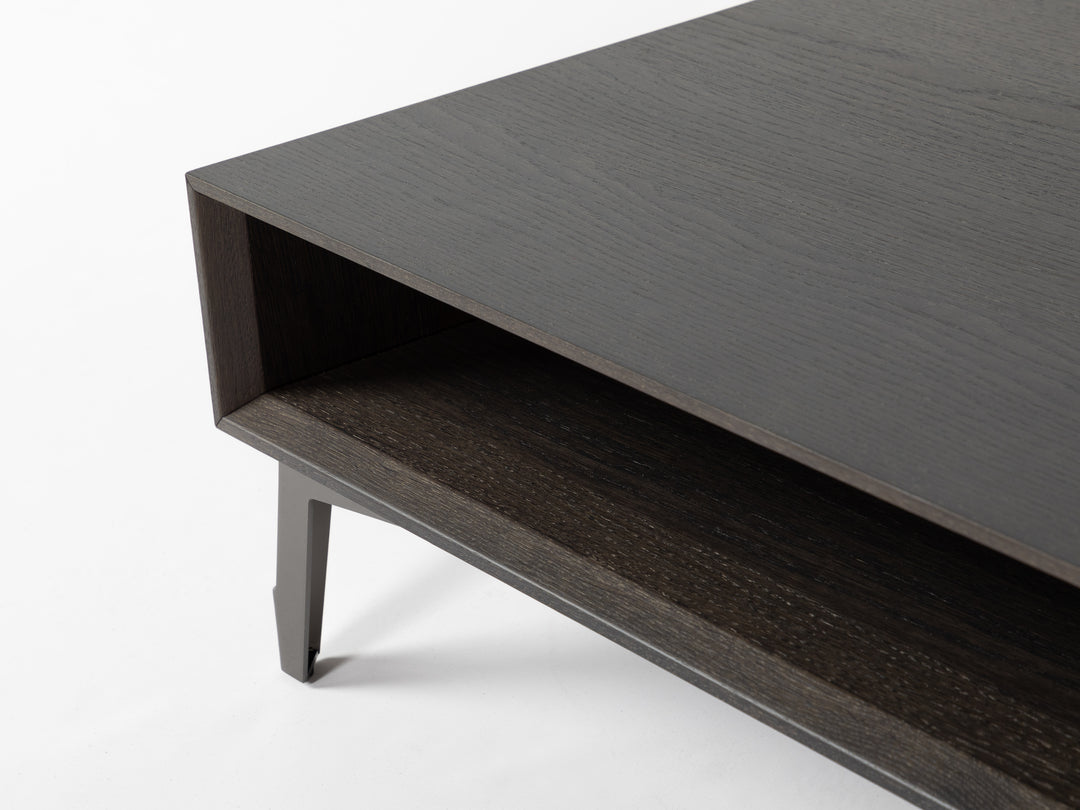 Scenario 2 Cocktail Table Oak Grey Coffee Table Roche Bobois   