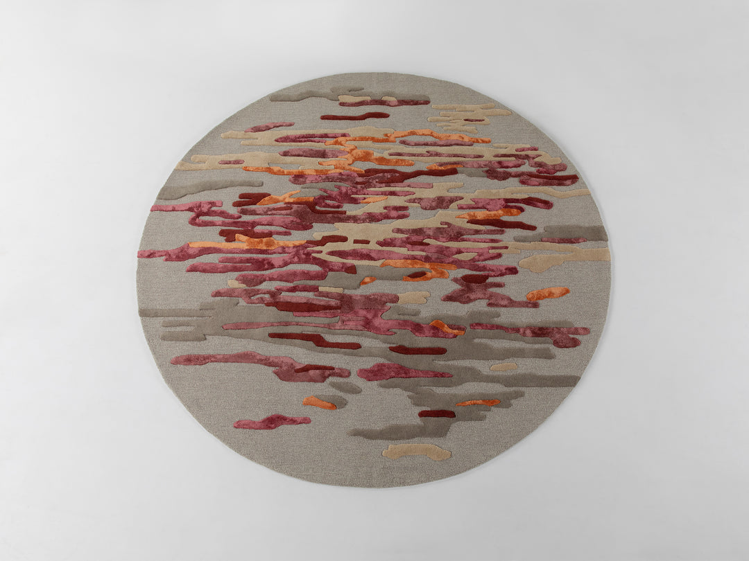 Sun Tropic Round Rug Rugs Roche Bobois   