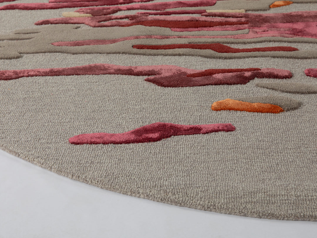 Sun Tropic Round Rug Rugs Roche Bobois   