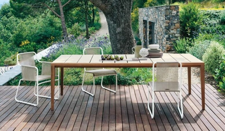 Teka Outdoor Dining Table Outdoor Roda   