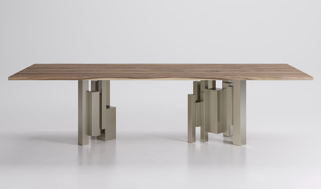 Skyline Rectangular Wood Dining Table Kitchen & Dining Room Tables Cattelan Italia   