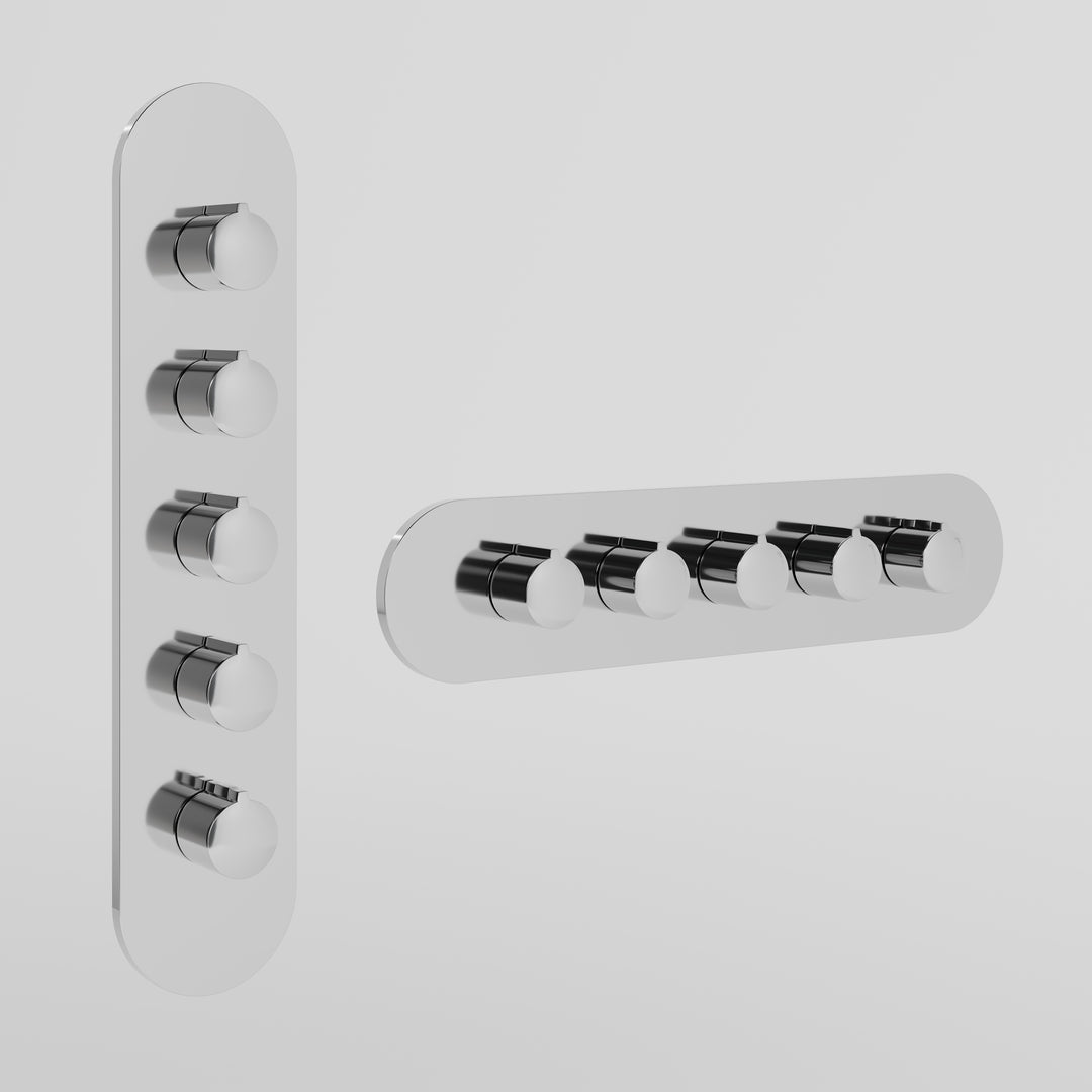 Tondo Wellness Thermostatic Shower Mixer Showers GESSI Cromo  