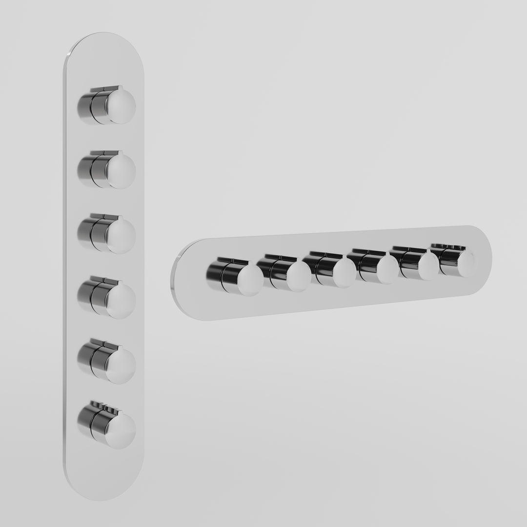 Tondo Wellness Thermostatic Shower Mixer Showers GESSI Cromo  