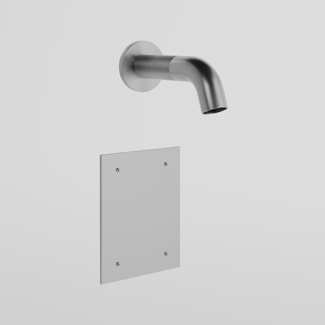 Trame Electronic Basin Mixer - 54314 Bathroom Accessories GESSI Steel Brushed  