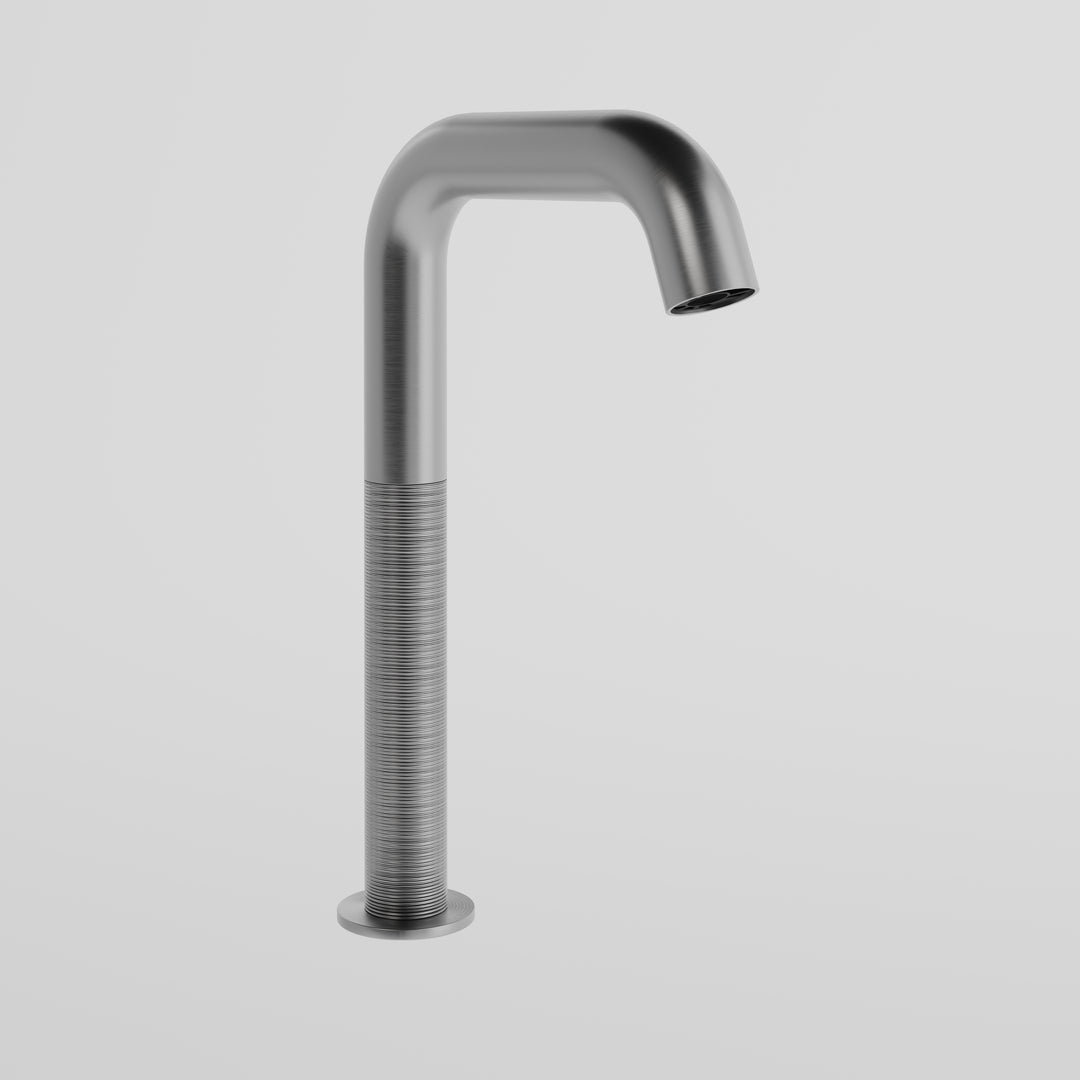 Trame Electronic Basin Mixer - 54380 Bathroom Accessories GESSI Steel Brushed  