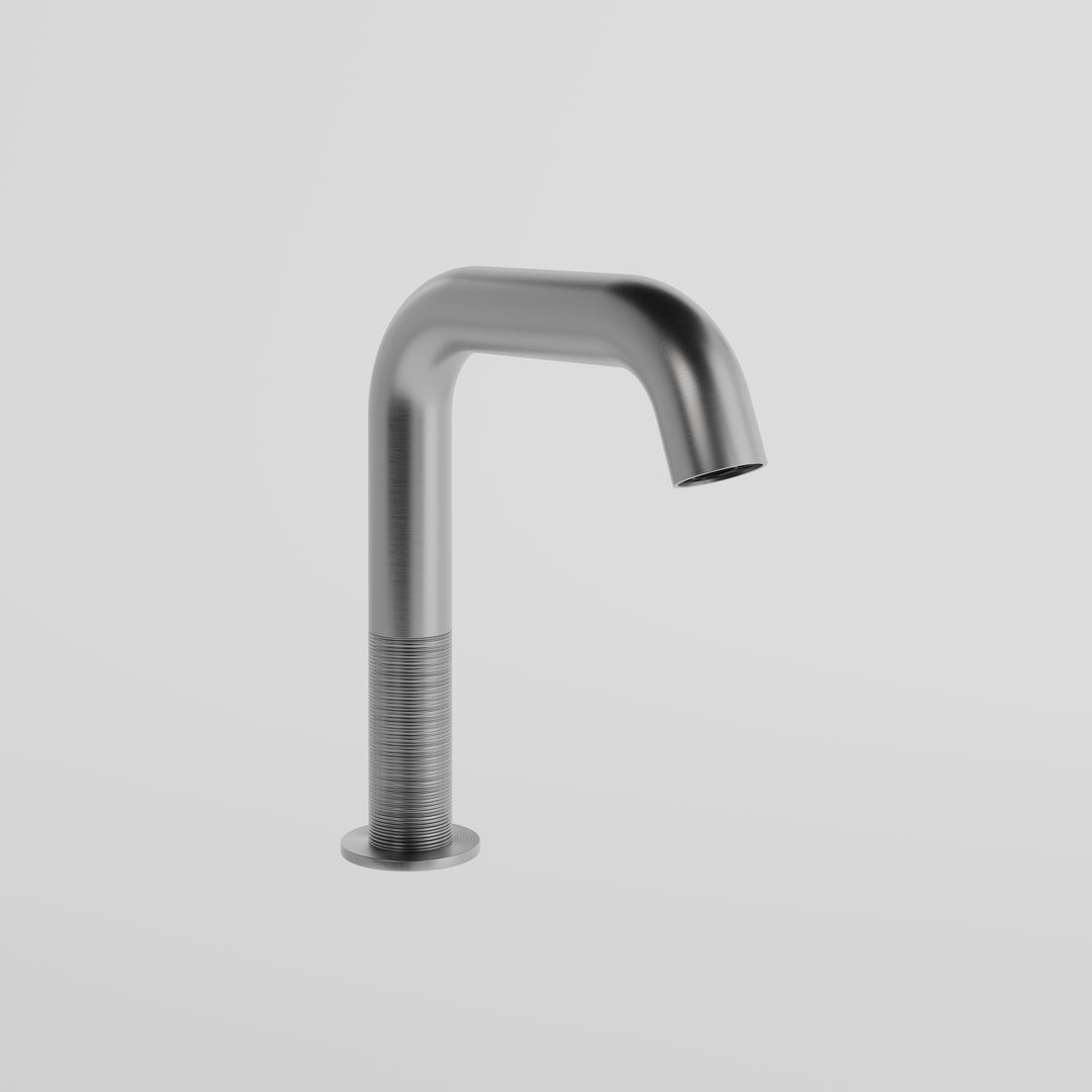 Trame Electronic Basin Mixer - 54381 Bathroom Accessories GESSI Steel Brushed  