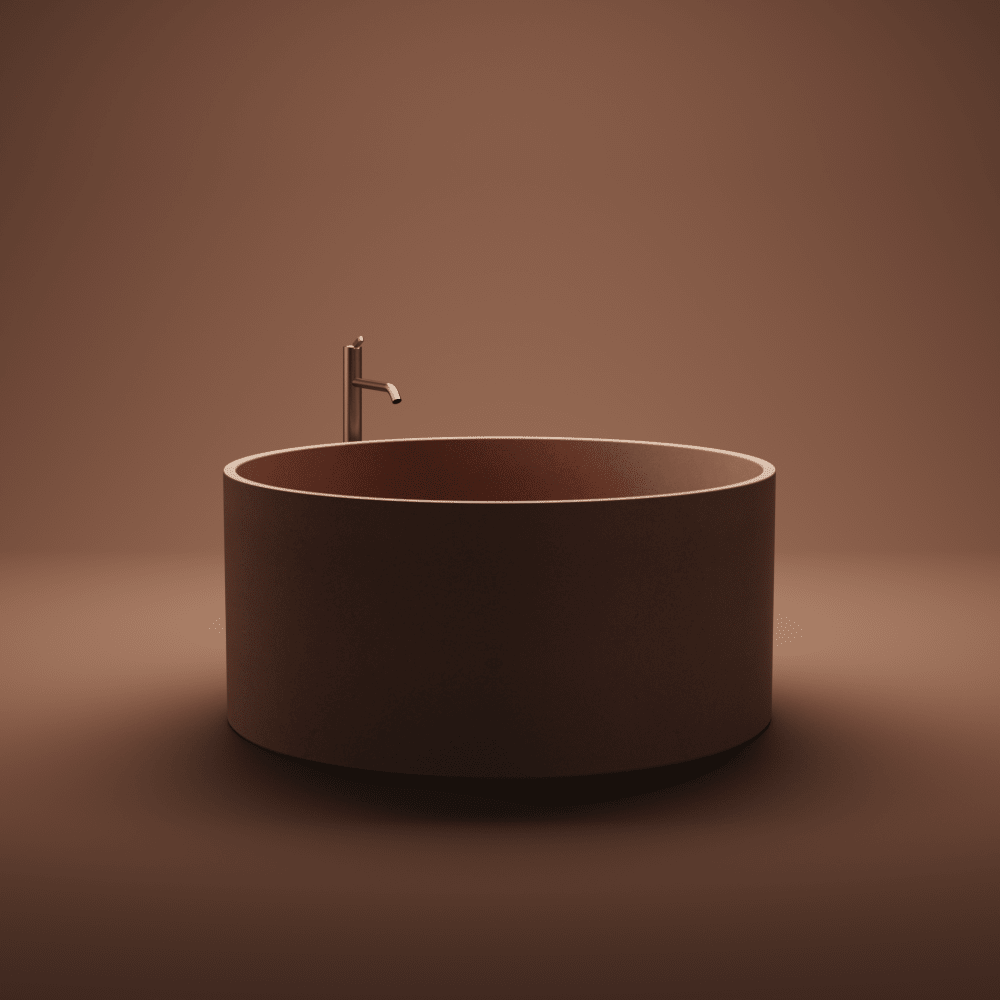 In-Out Cemento Tub Bathtubs Agape   