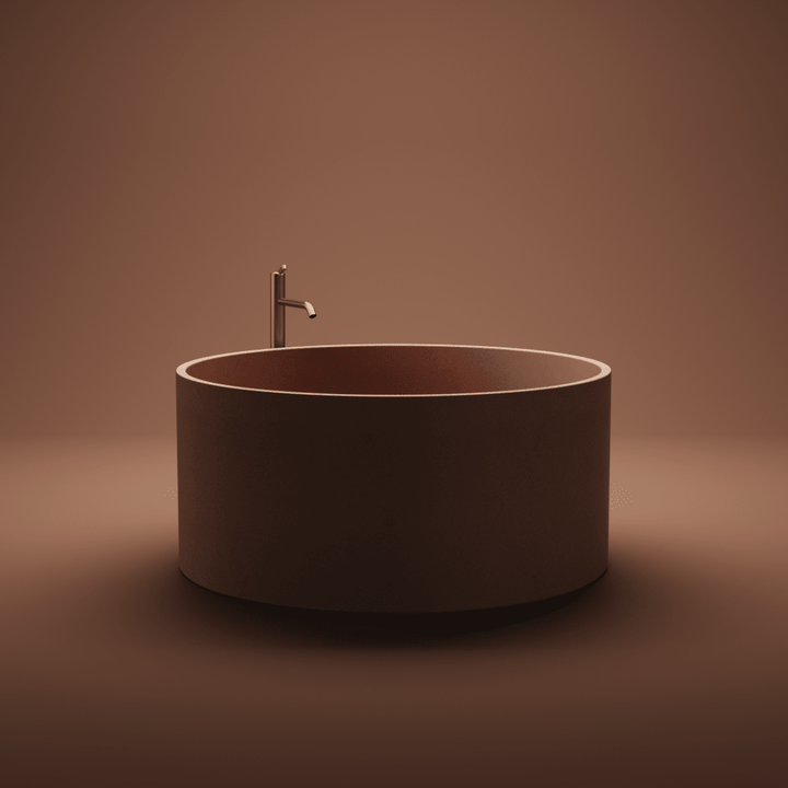 In-Out Cemento Tub Bathtubs Agape   