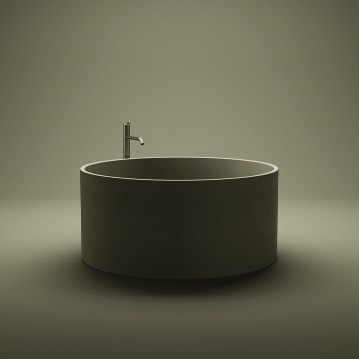 In-Out Cemento Tub Bathtubs Agape   
