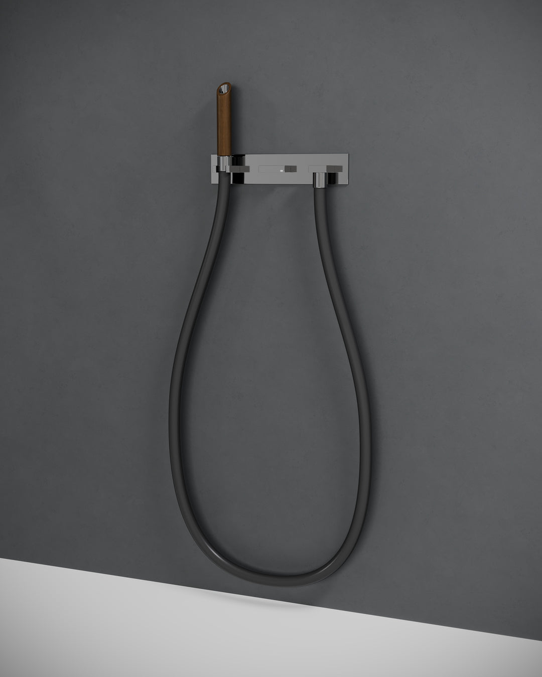 Gessi Private Wellness Water Tube Kneipp with Wall Mounted Handshower Showers GESSI Cromo  