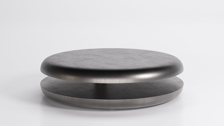 Yo-Yo Brushed Coffee Table Coffee Table Cattelan Italia   