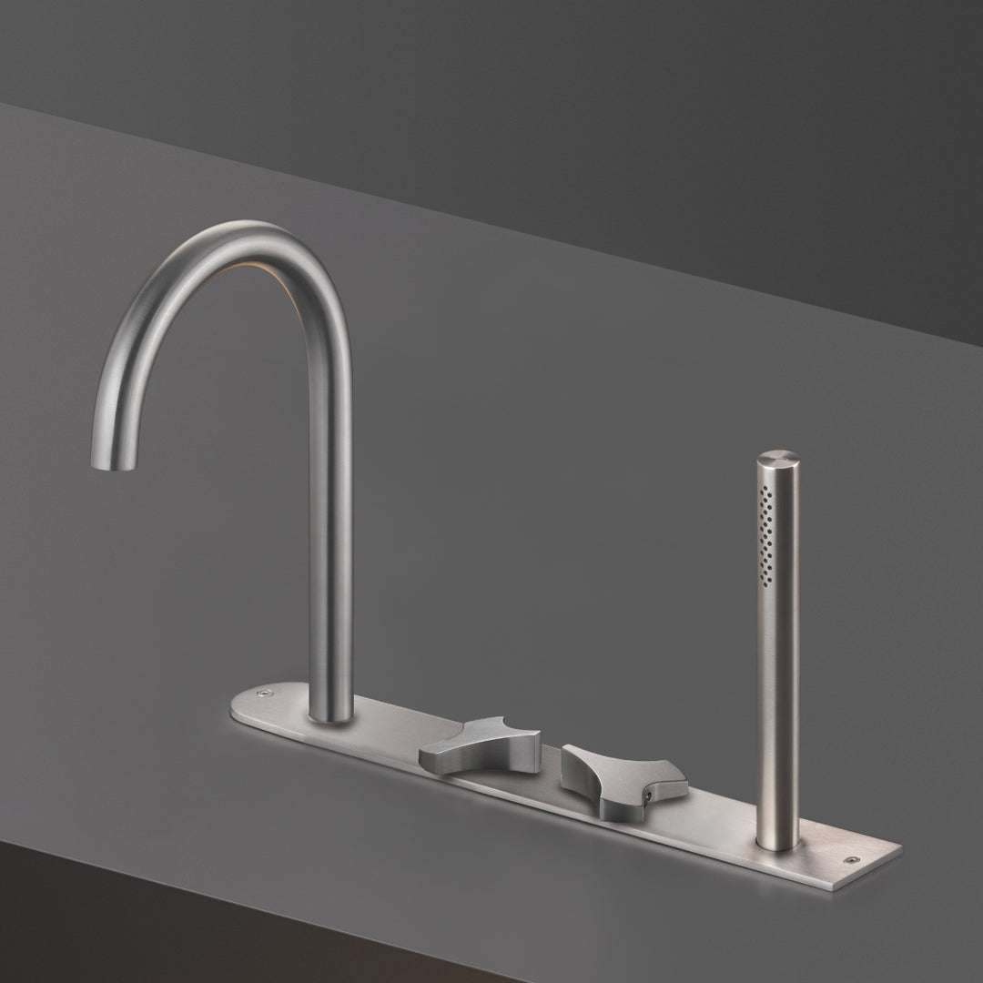 Ziqq Rim Mounted Bathtub Taps - Progressive Sets ZIQ47 Bathroom CEA   