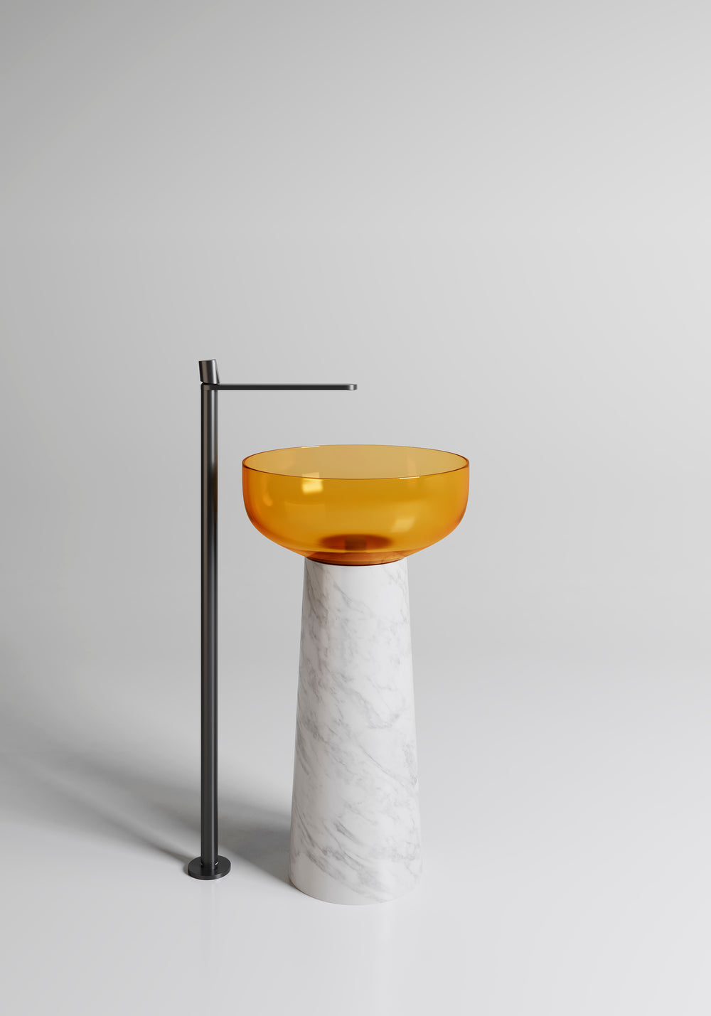 Albume Marble Pedestal Sink White Marble Sinks Antonio Lupi Ambra  