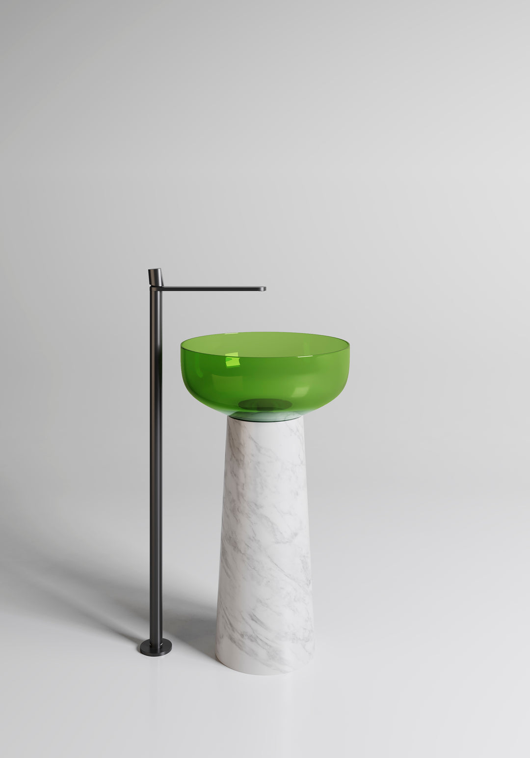 Albume Marble Pedestal Sink White Marble Sinks Antonio Lupi Lime  