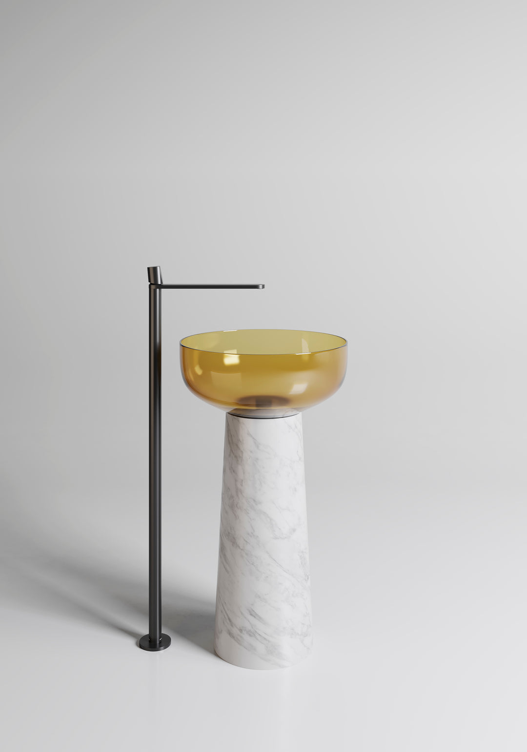 Albume Marble Pedestal Sink White Marble Sinks Antonio Lupi Ocra  