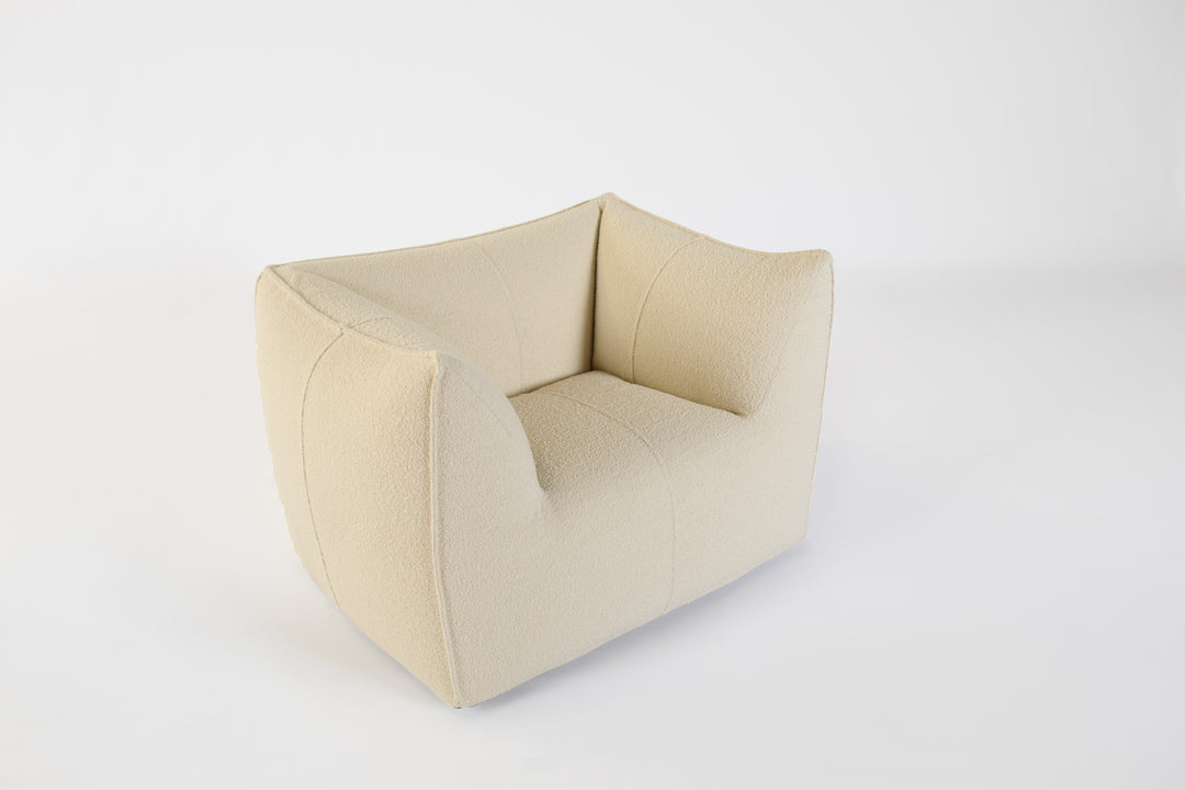 Le Bambole Armchair Sila White Armchairs B&B Italia