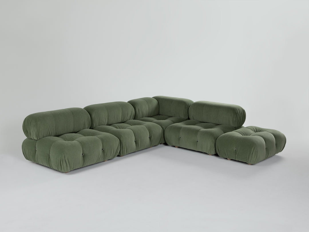 Camaleonda Sofa Sectional Licata Green Sofas B&B Italia 4 Month Delivery Time  