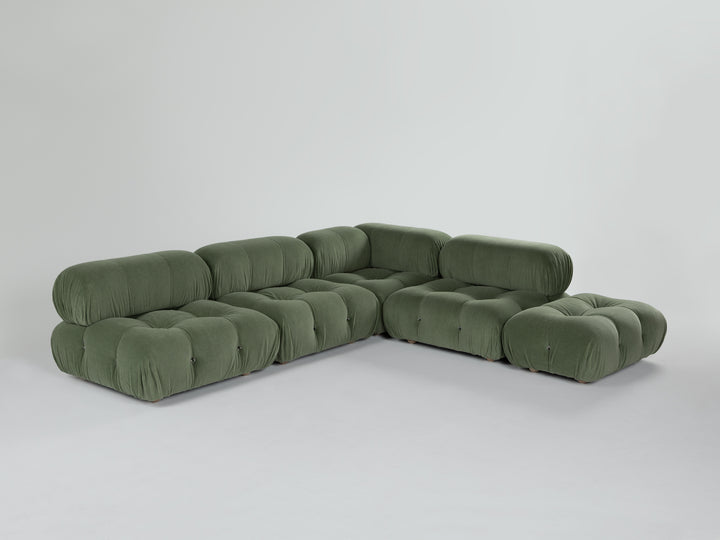 Camaleonda Sofa Sectional Licata Green Sofas B&B Italia 4 Month Delivery Time  