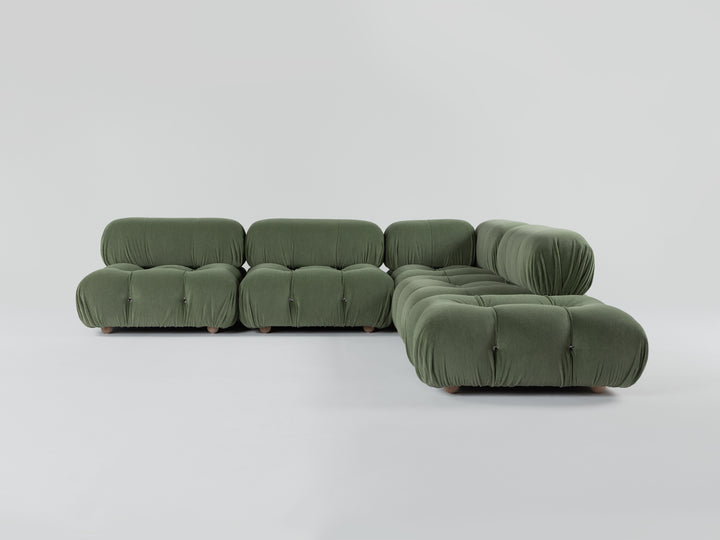 Camaleonda Sofa Sectional Licata Green Sofas B&B Italia   