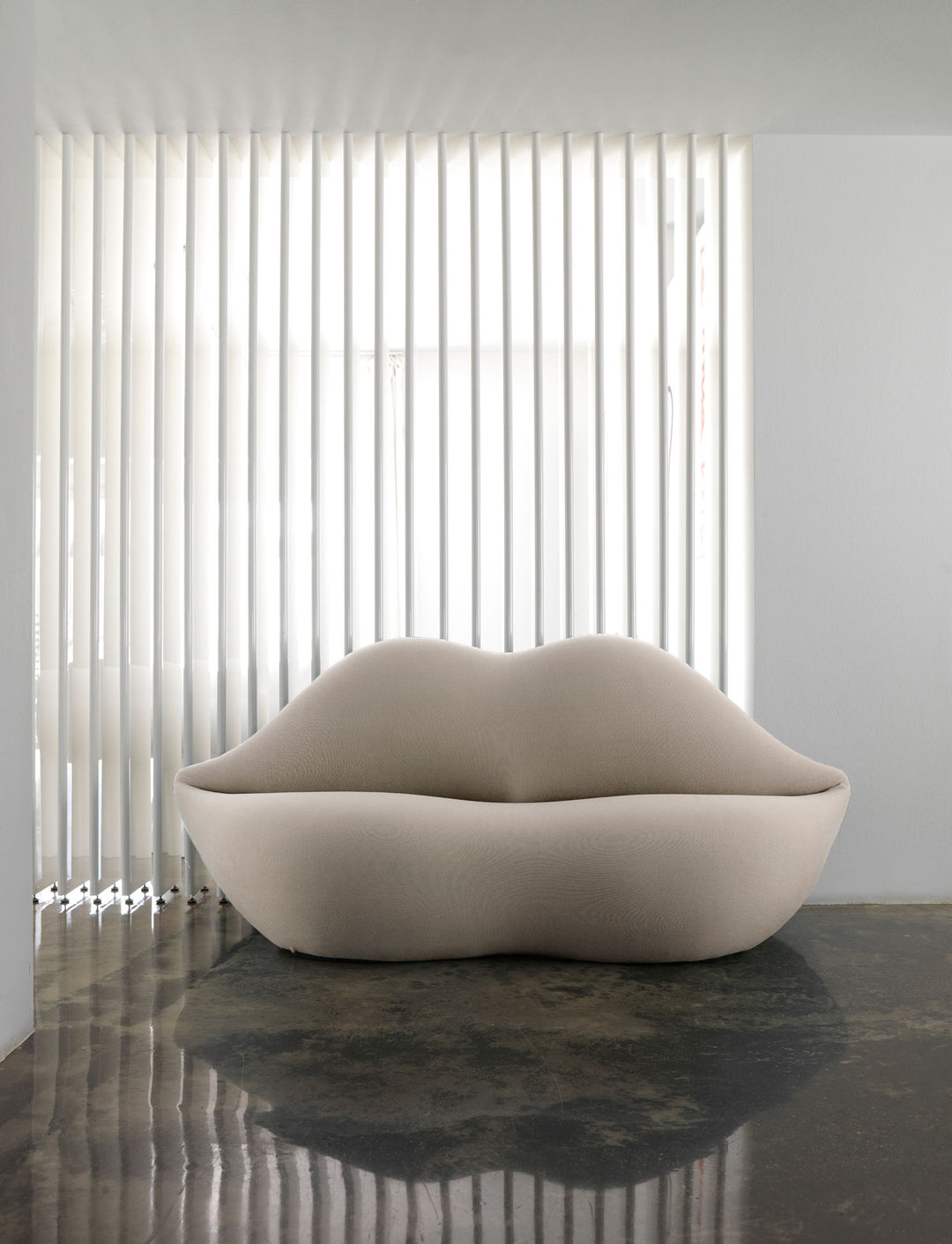 Bocca Lips Unlimited Oatmeal Sofa Sofas Gufram   