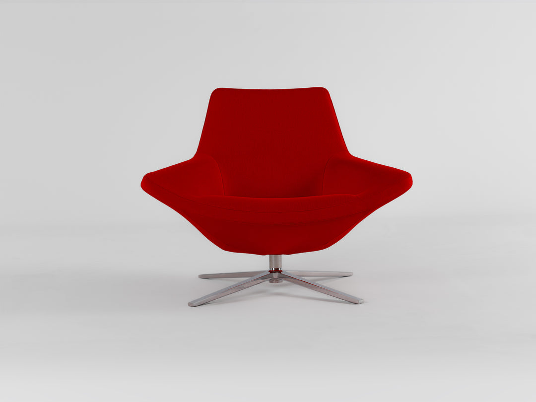 Metropolitan Swivel Low Back Armchair Arm Chairs, Recliners & Sleeper Chairs B&B Italia   