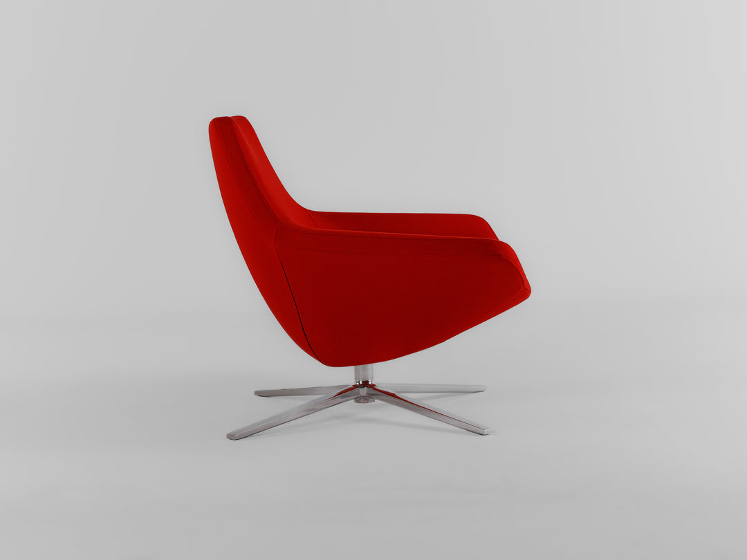 Metropolitan Swivel Low Back Armchair Arm Chairs, Recliners & Sleeper Chairs B&B Italia   