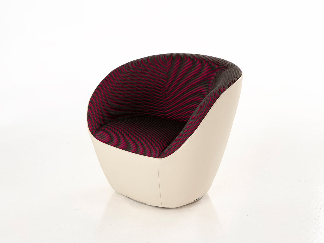 Edito Armchair Basalto Fuxia 4D Armchairs Roche Bobois   