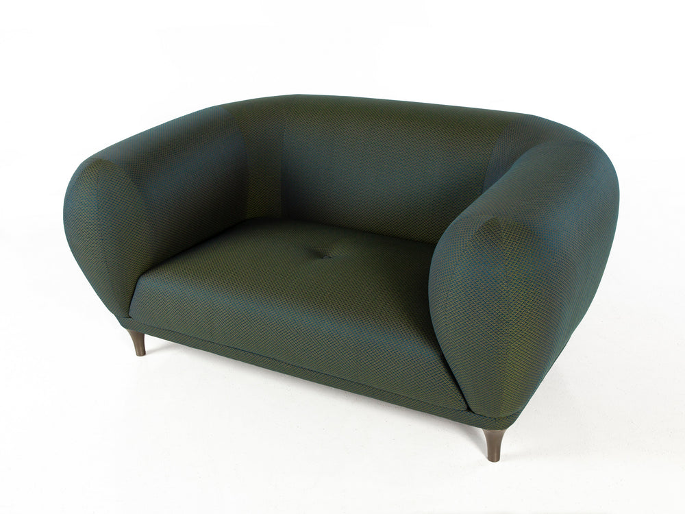 Montgolfiere Loveseat Origami Blue Sofas Roche Bobois   
