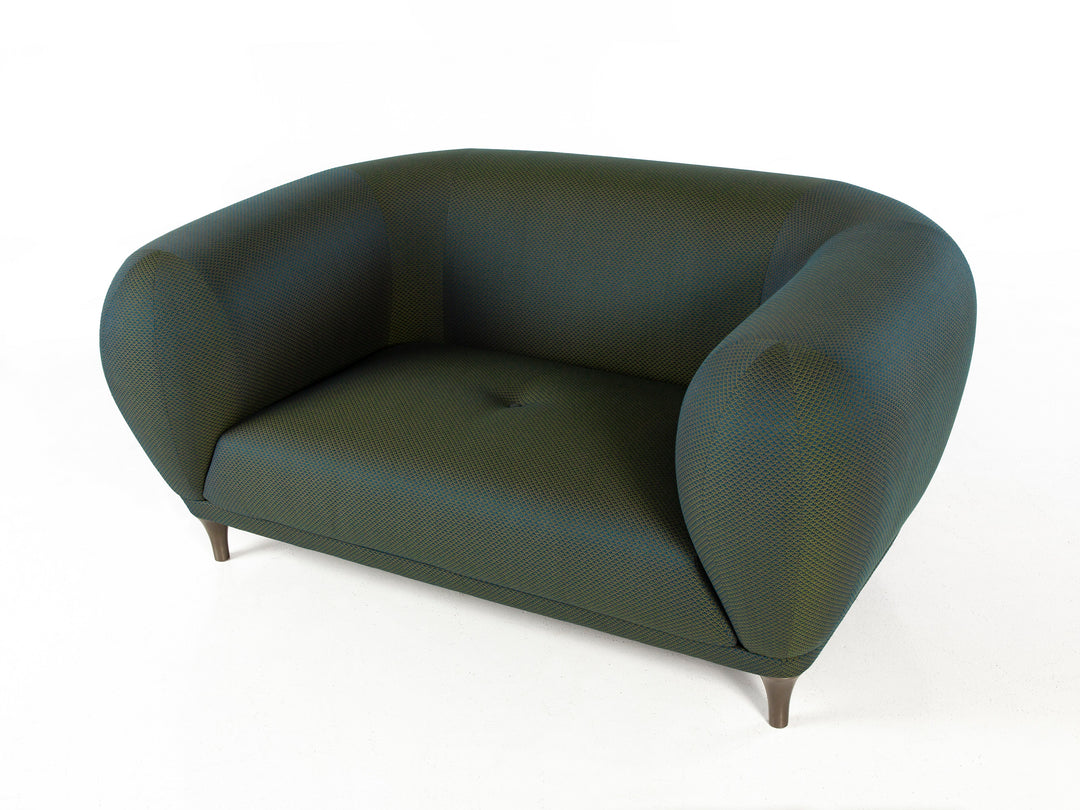 Montgolfiere Loveseat Origami Blue Sofas Roche Bobois   