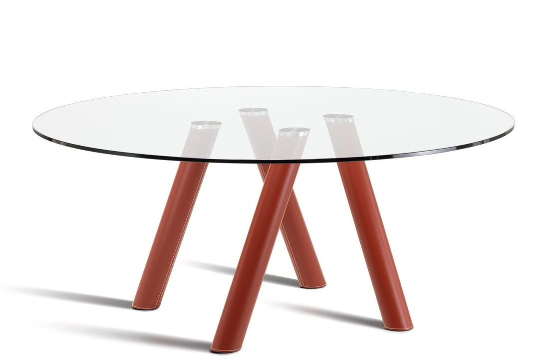 Ray Leather Dining Table Kitchen & Dining Room Tables Cattelan Italia   