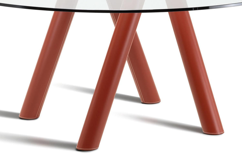 Ray Leather Dining Table Kitchen & Dining Room Tables Cattelan Italia   