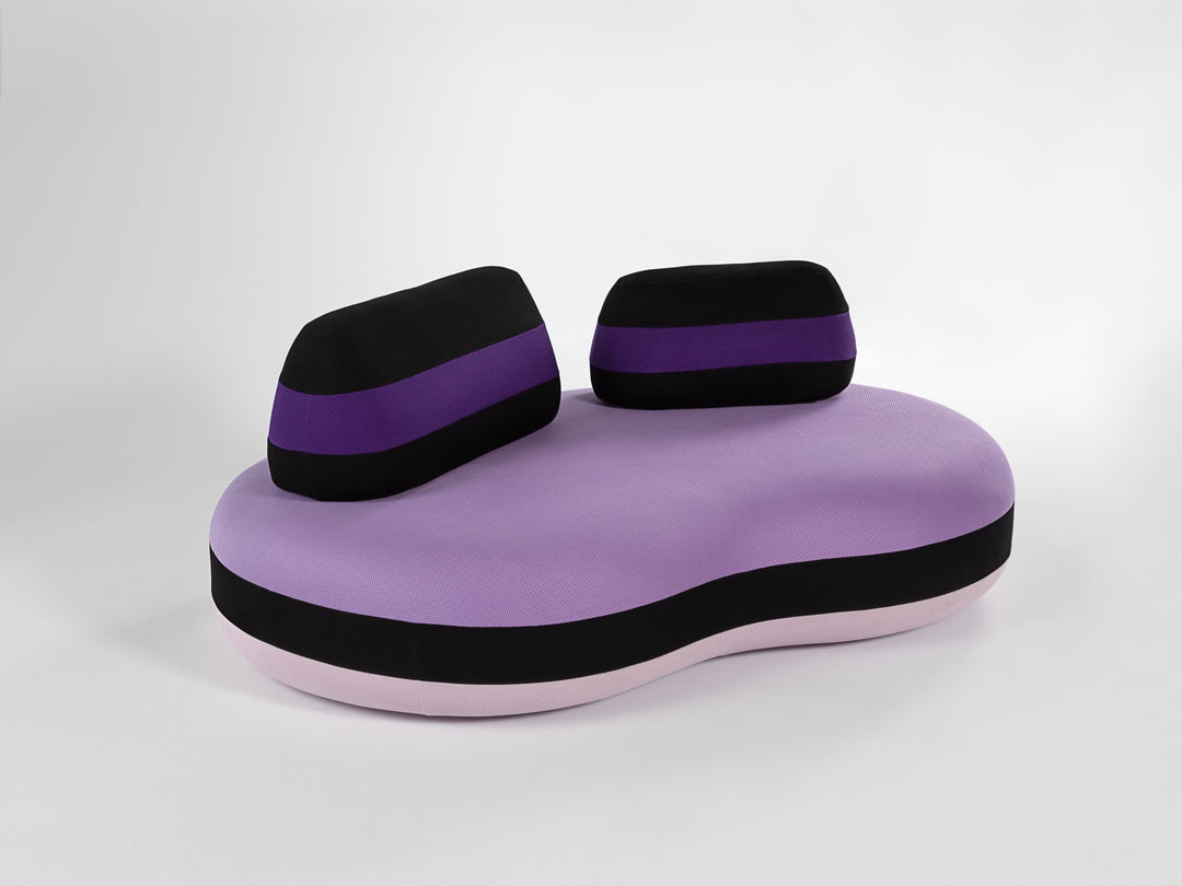 Bombom 2.5 Seat Lilla Violetta Di Parma Sofa Sofas Roche Bobois   