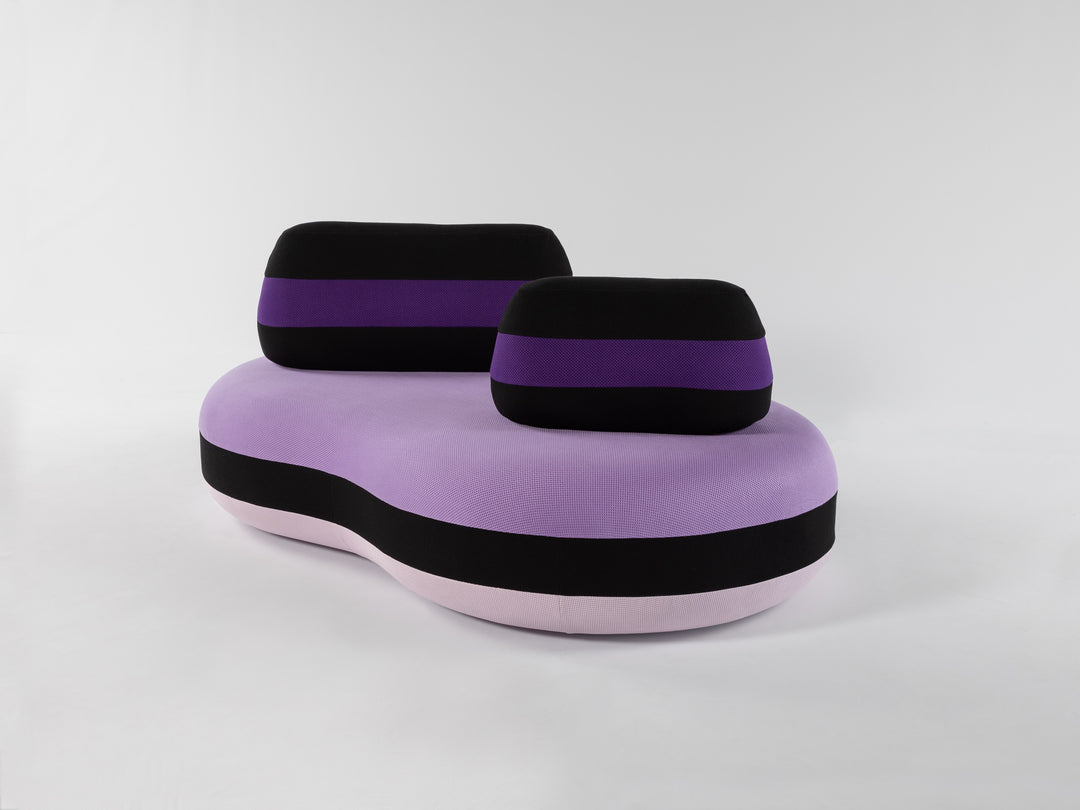 Bombom 2.5 Seat Lilla Violetta Di Parma Sofa Sofas Roche Bobois   