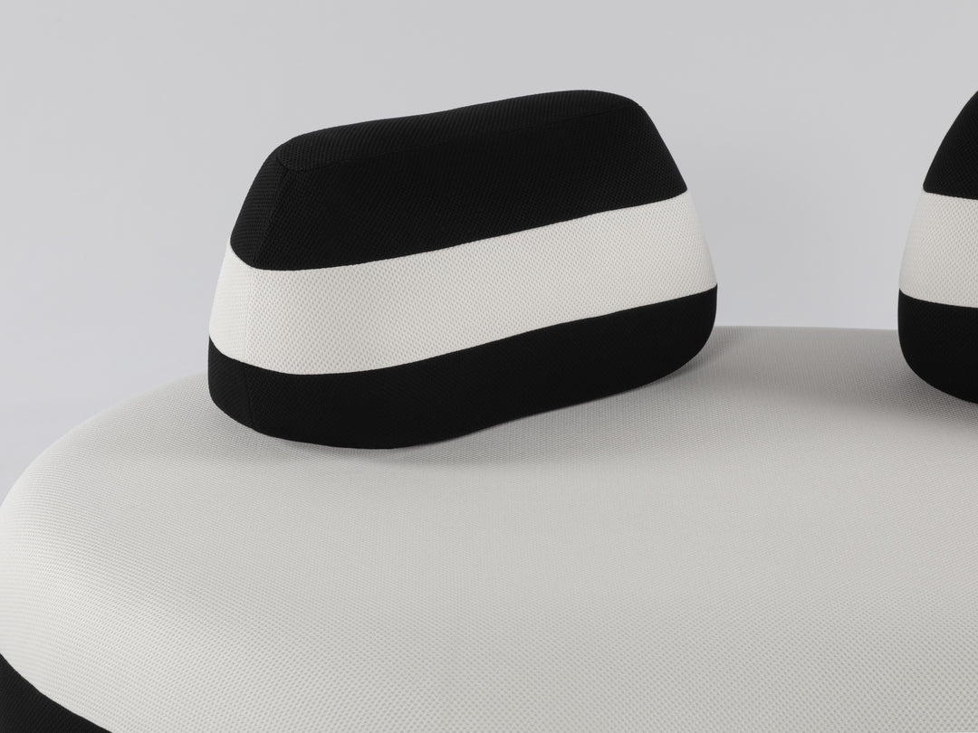 Bombom 2.5 Seat White Nero Sofa Sofas Roche Bobois   