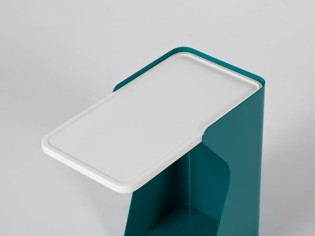 Doc Outdoor End Table Teal Outdoor Tables Roche Bobois   