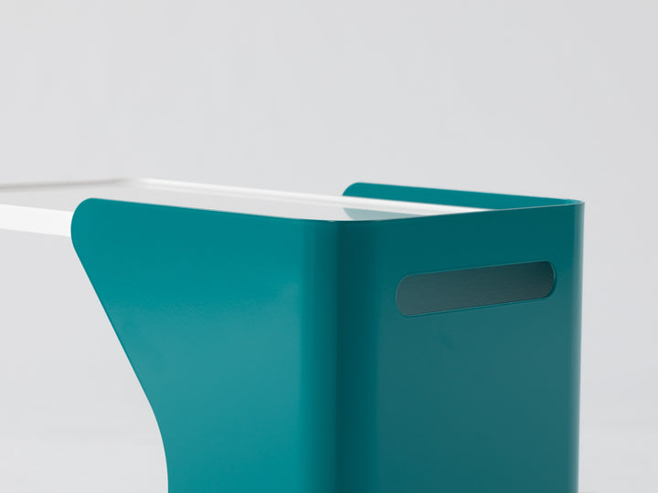 Doc Outdoor End Table Teal Outdoor Tables Roche Bobois   