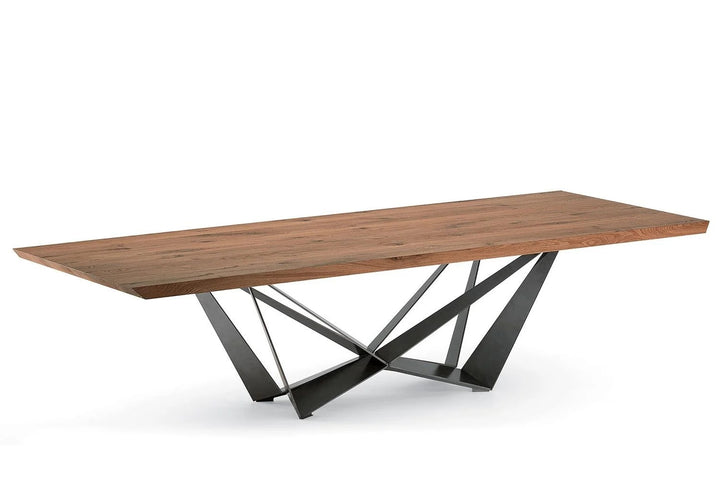 Skorpio Wood Dining Table Kitchen & Dining Room Tables Cattelan Italia