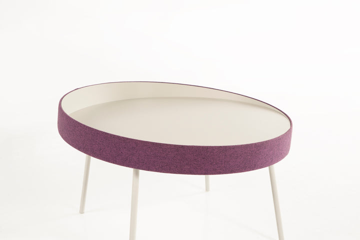 Coin End Table Purple Table Roche Bobois   