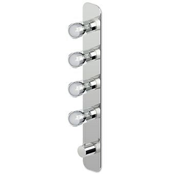 ZNU662 Nude Shower Bathroom Accessories Zucchetti ZNU662 External part: cromo - chrome